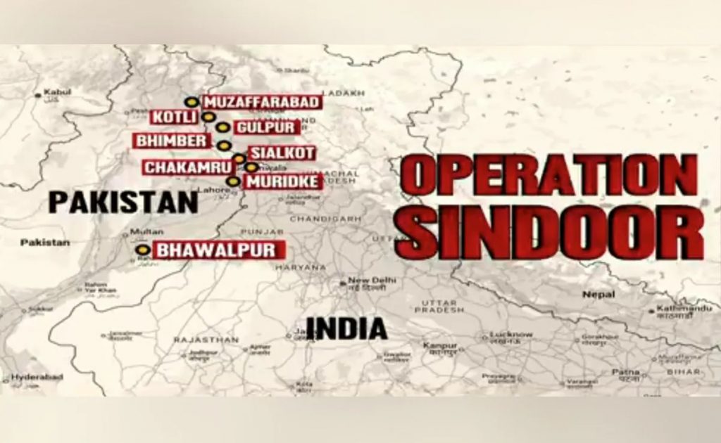 Indian forces launch Operation Sindoor to target terror networks after Pahalgam attack